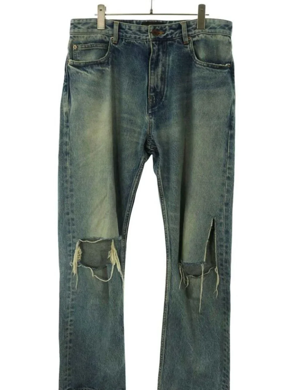 Balenciaga Distressed Denim Pants